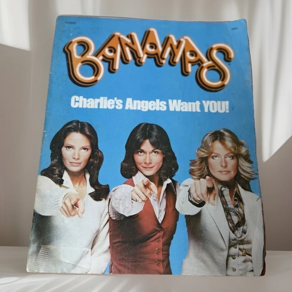 Bananas Charlie's Angels Want You! The Ultimate Teen Parody 1977 Cover Issue # 9